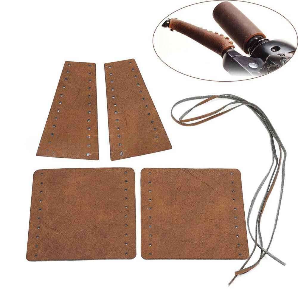 Vintage Motorcycle Handlebar Leather Cover