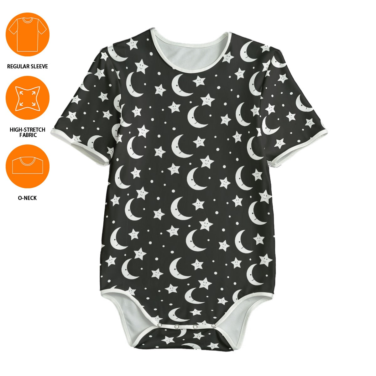 Moonbeam Dreams Short Sleeve CuddleSuit