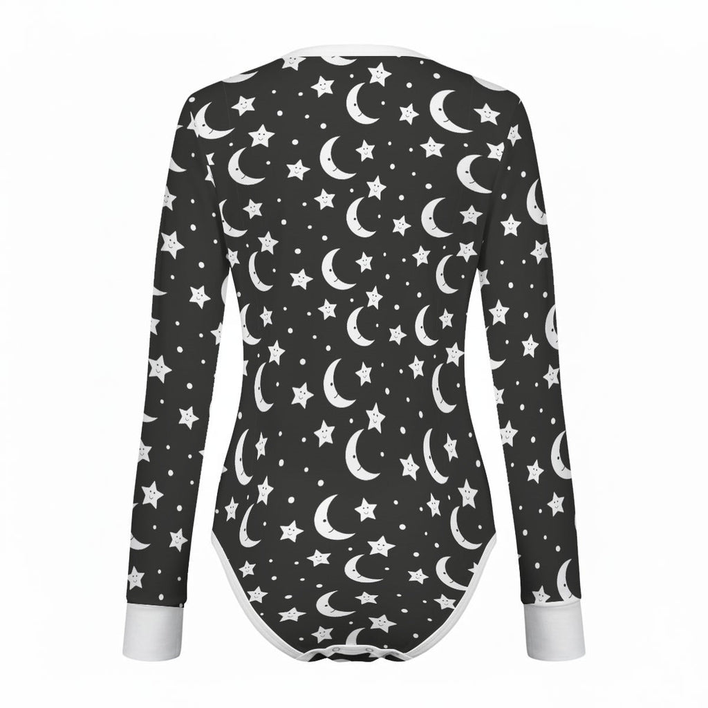 Moonbeam Dreams Long Sleeve CuddleSuit