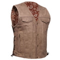 Sandstone Men’s Leather Vest