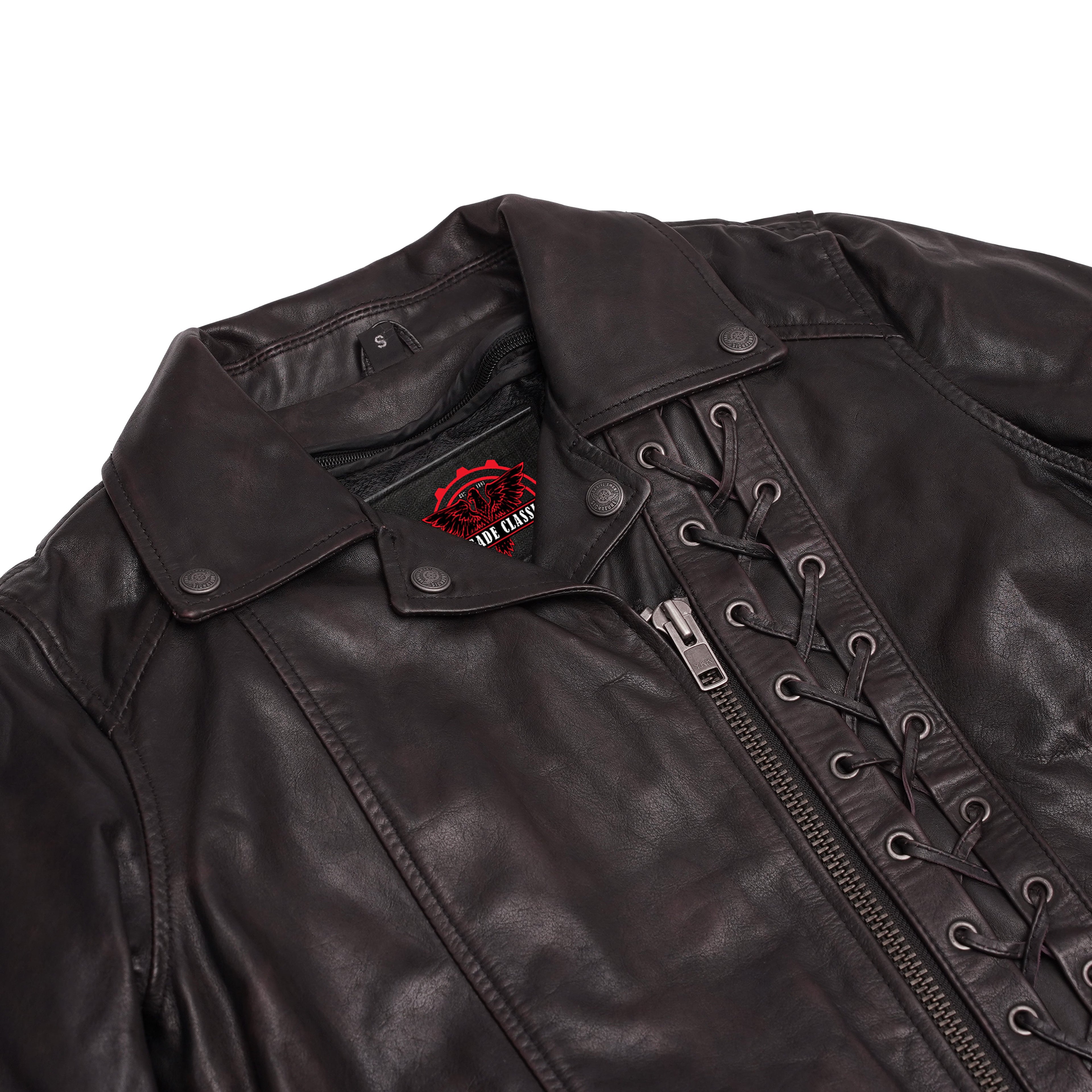 Black Pearl Women's Fashion Leather Jacket