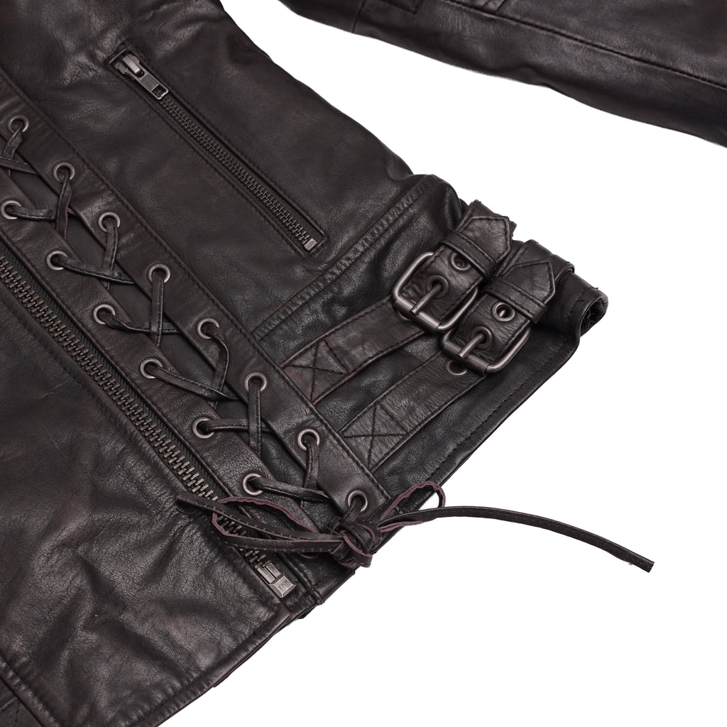 Black Pearl Women's Fashion Leather Jacket