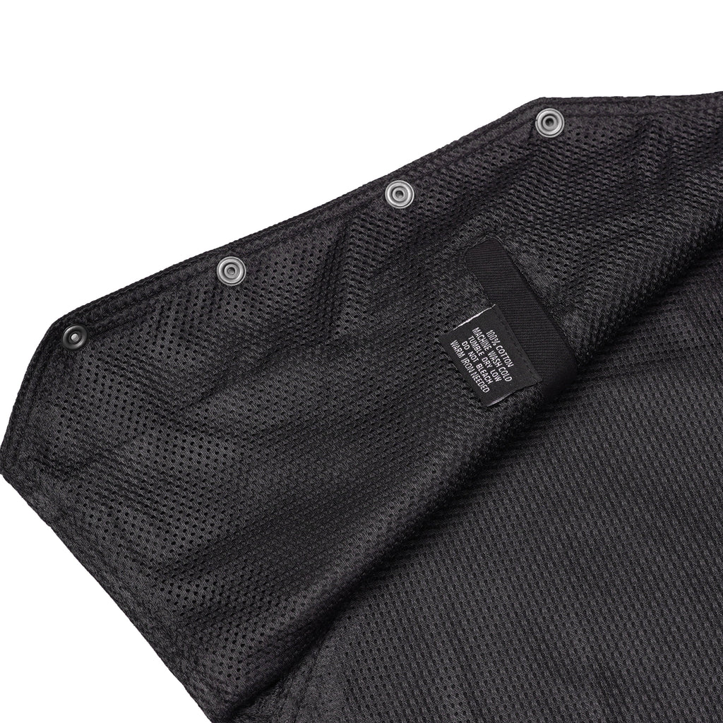 Women's 6 Pocket Denim Utility Vest - Black