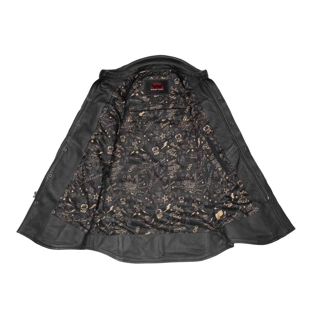 Road Sovereign - Leather Motorcycle Shirt