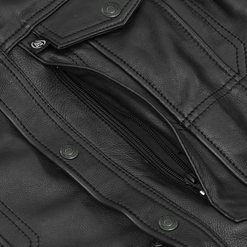 Road Sovereign - Leather Motorcycle Shirt