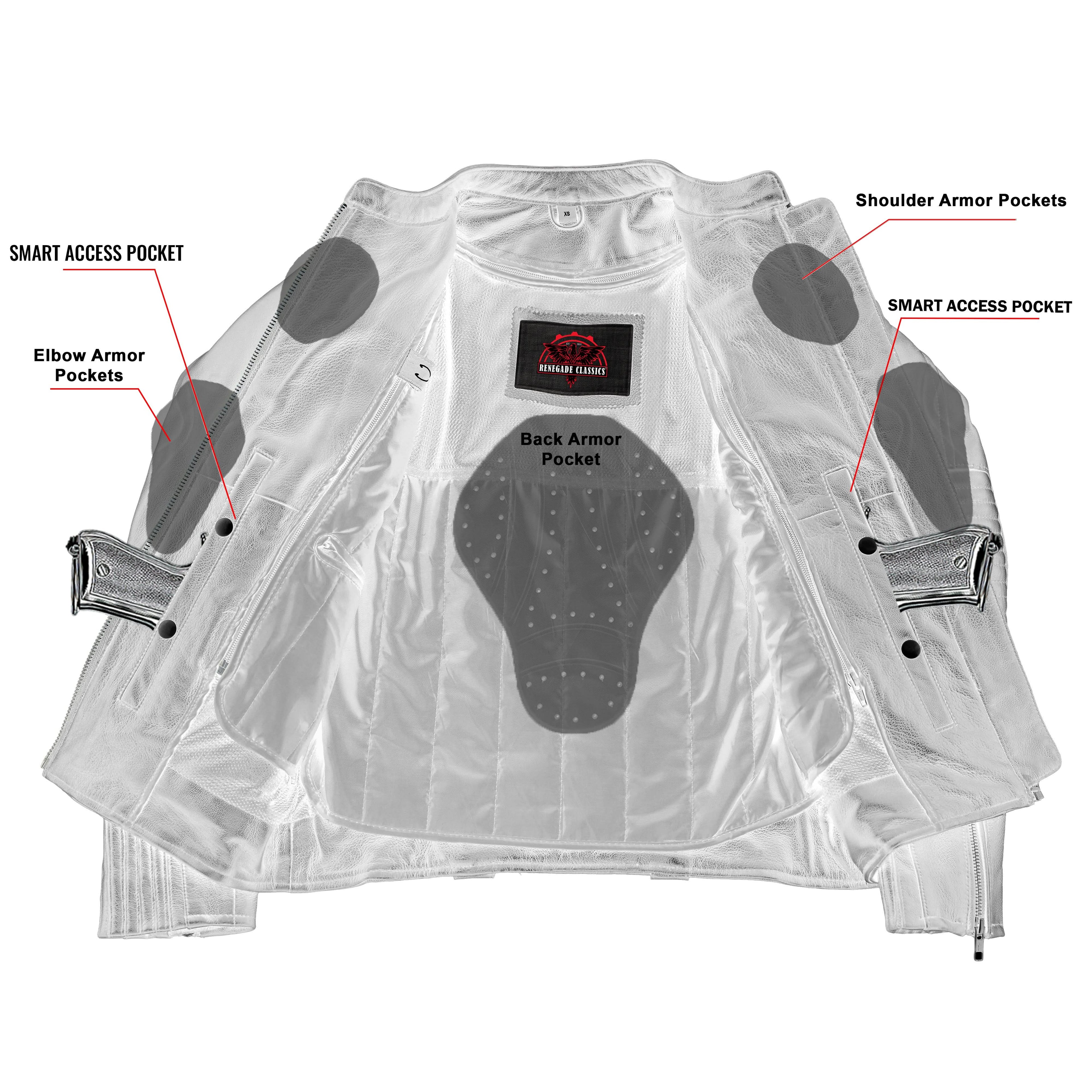Furyforge Pro - Women’s Motorcycle Leather Jacket