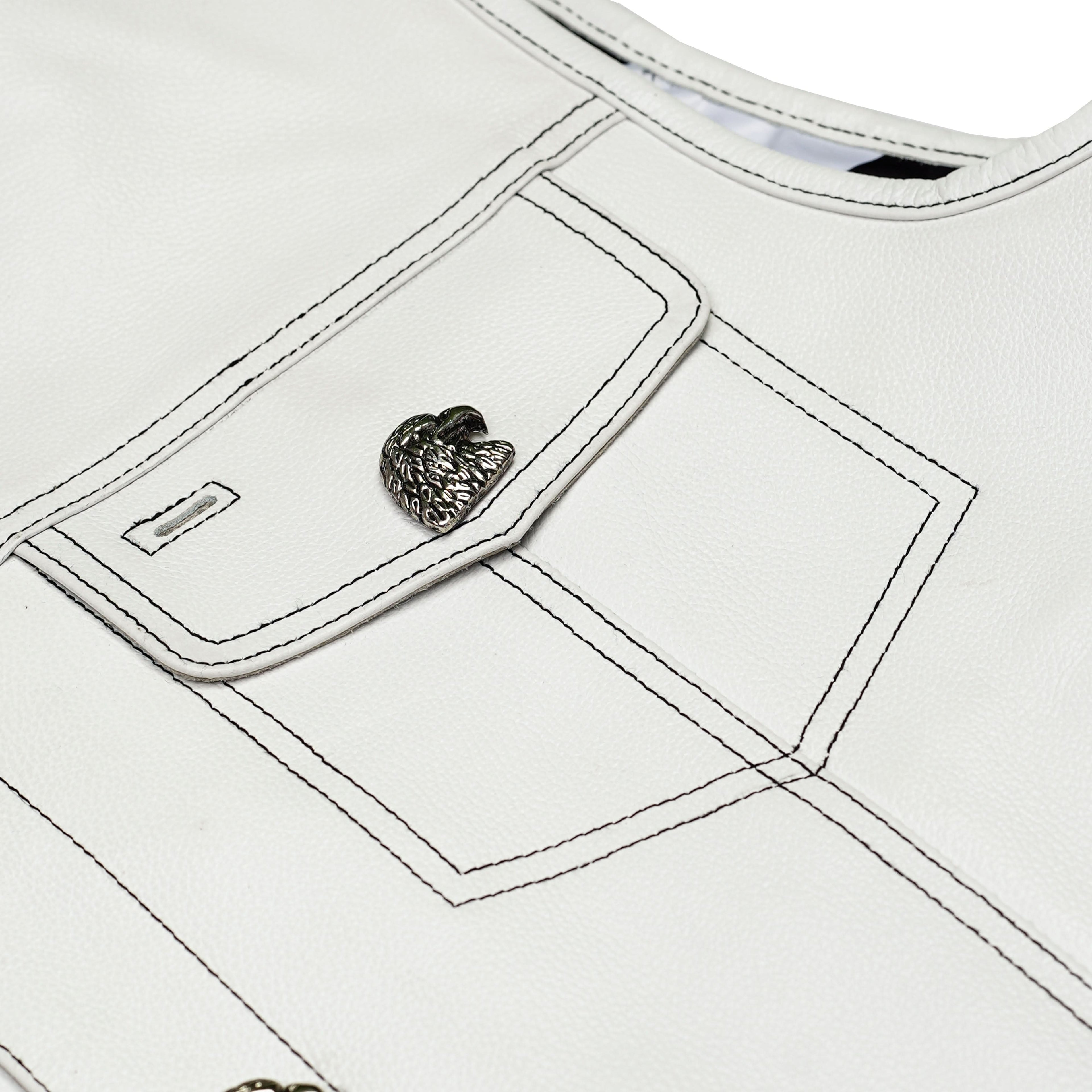 Glory Ride - Lowcut Men's Motorcycle Leather Vest