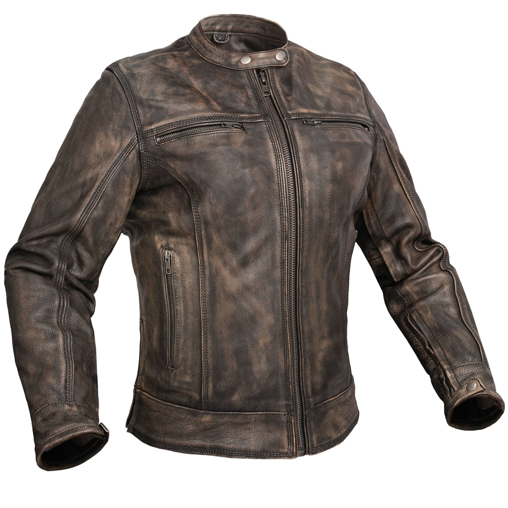 ASHBORNE - Women’s Leather Motorcycle Jacket