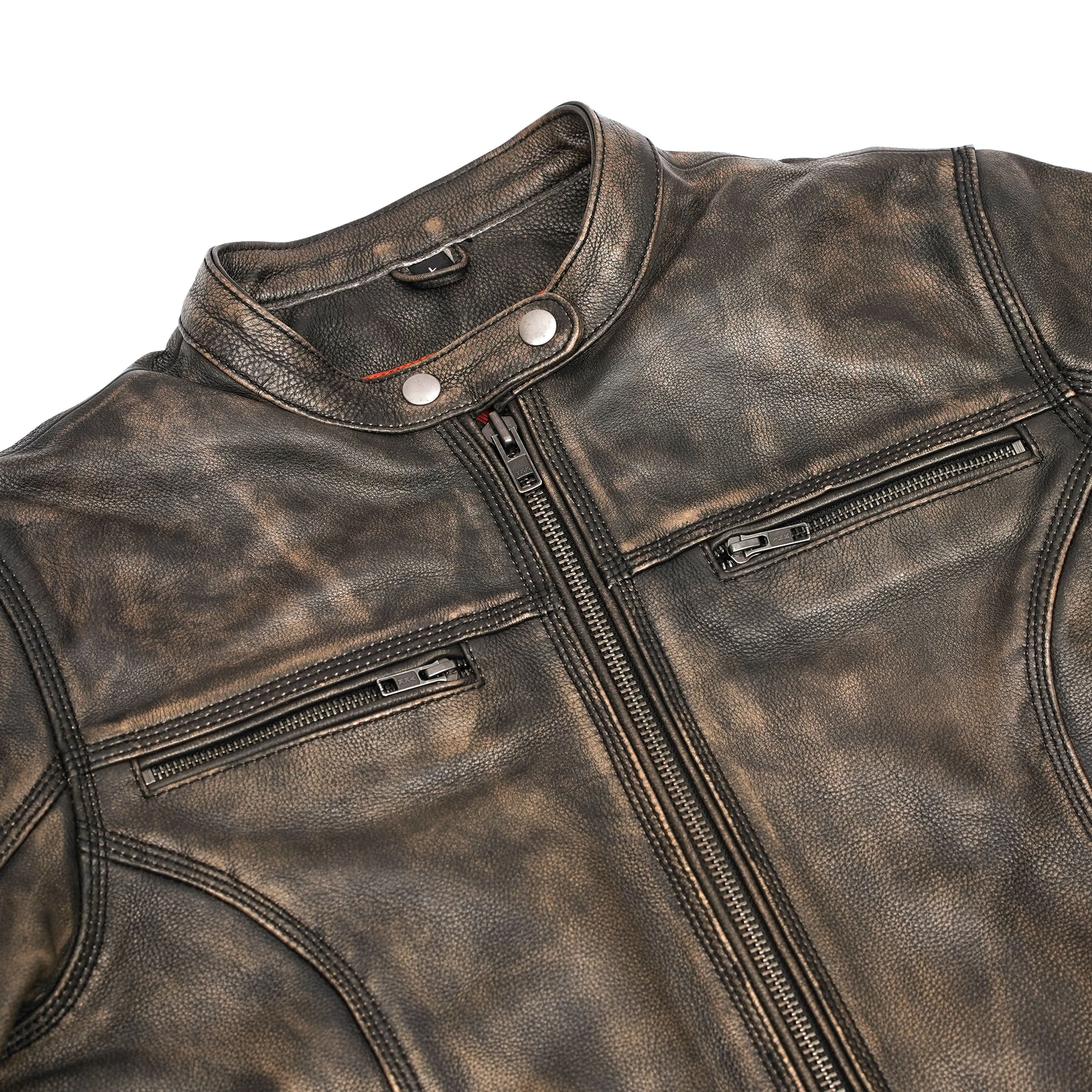 ASHBORNE - Women’s Leather Motorcycle Jacket