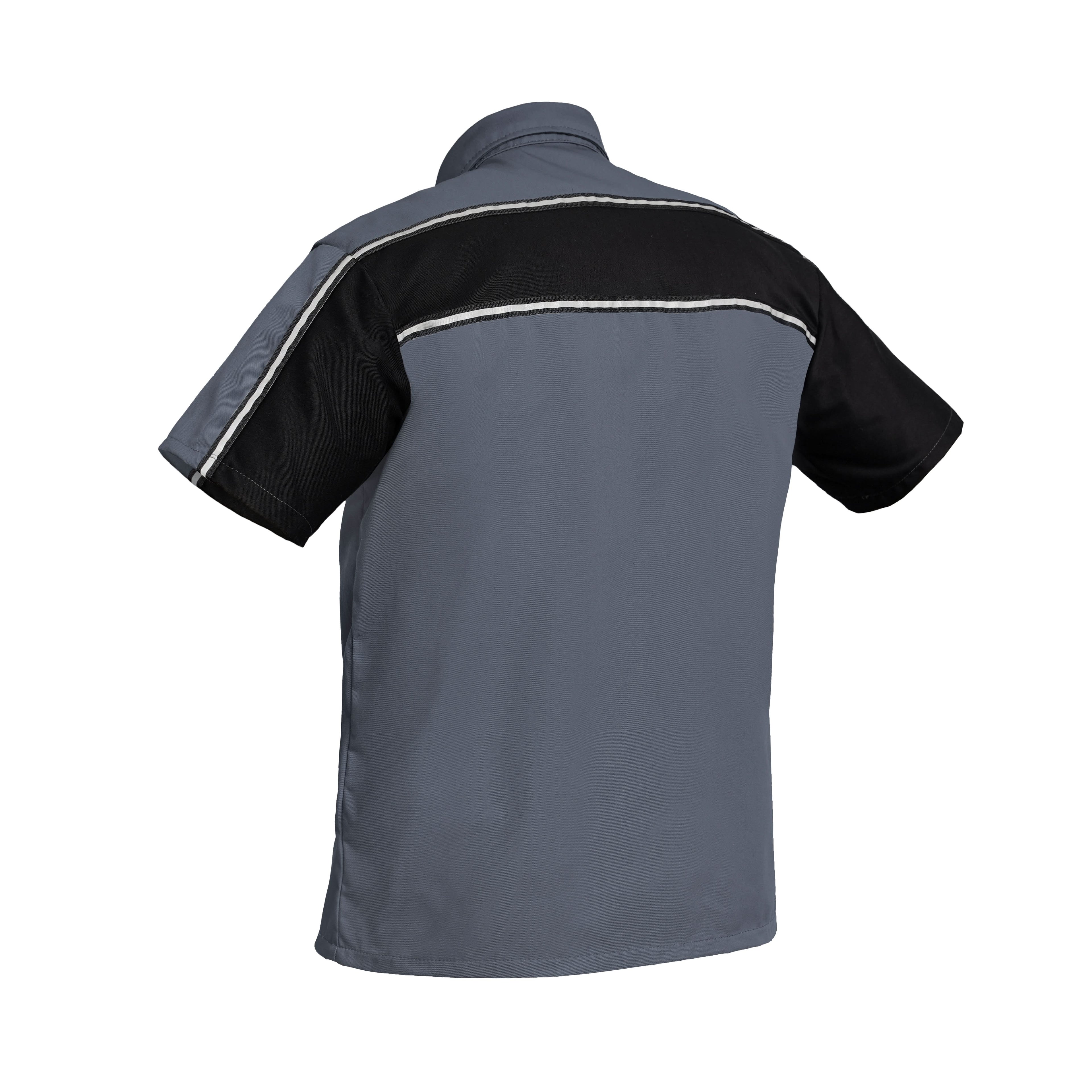 TitanStripe – Cotton Work Shirt