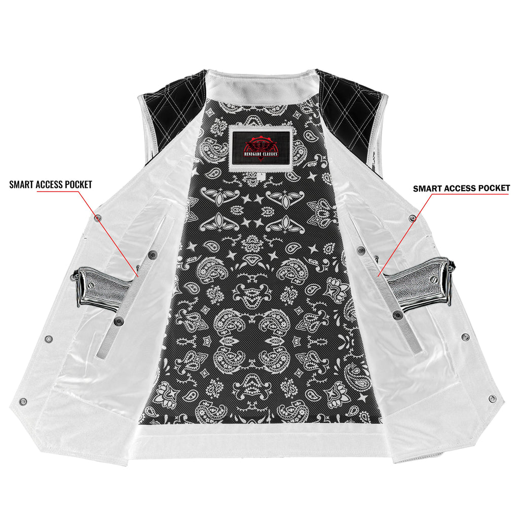 Splitline Men's Leather Vest