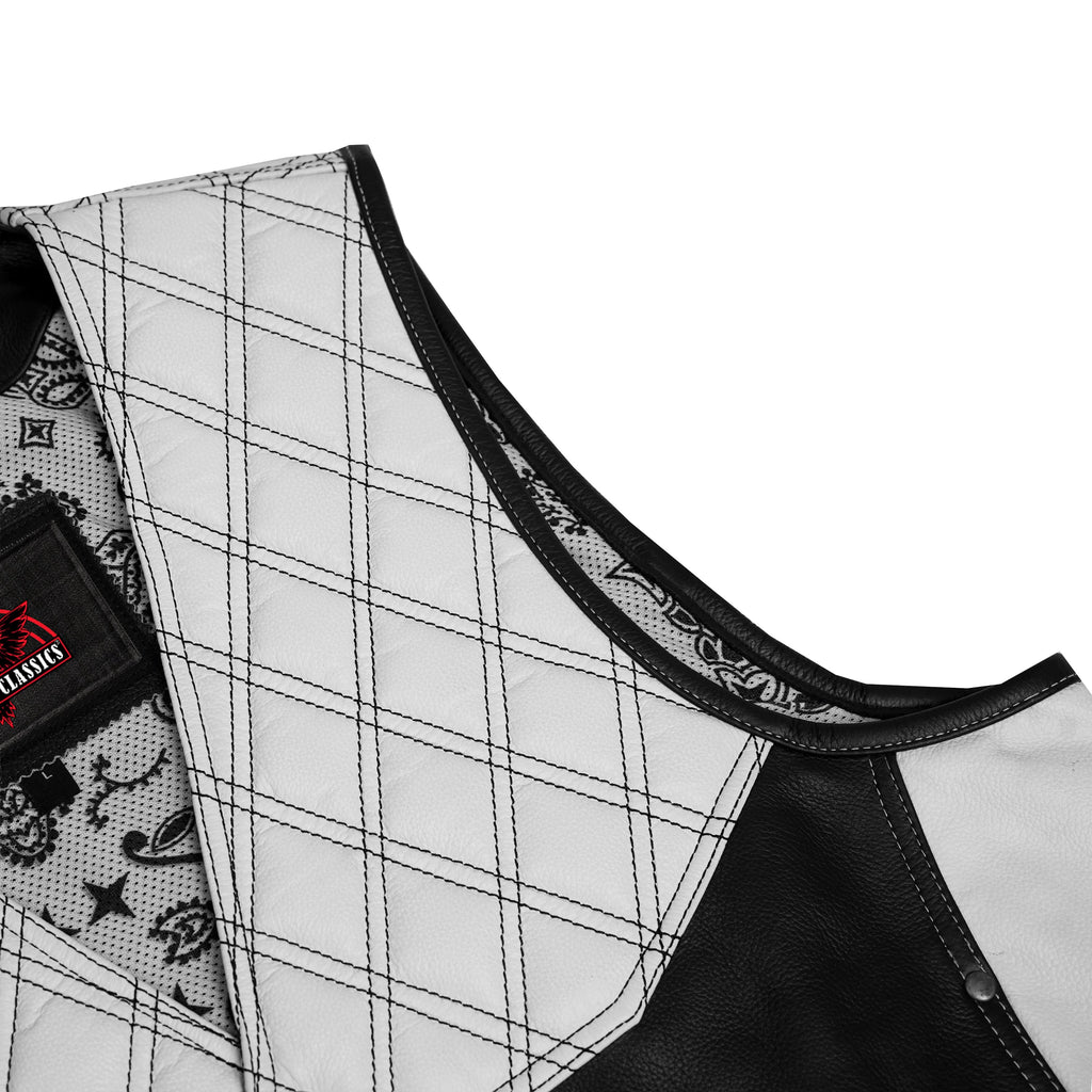 Splitline Men's Leather Vest