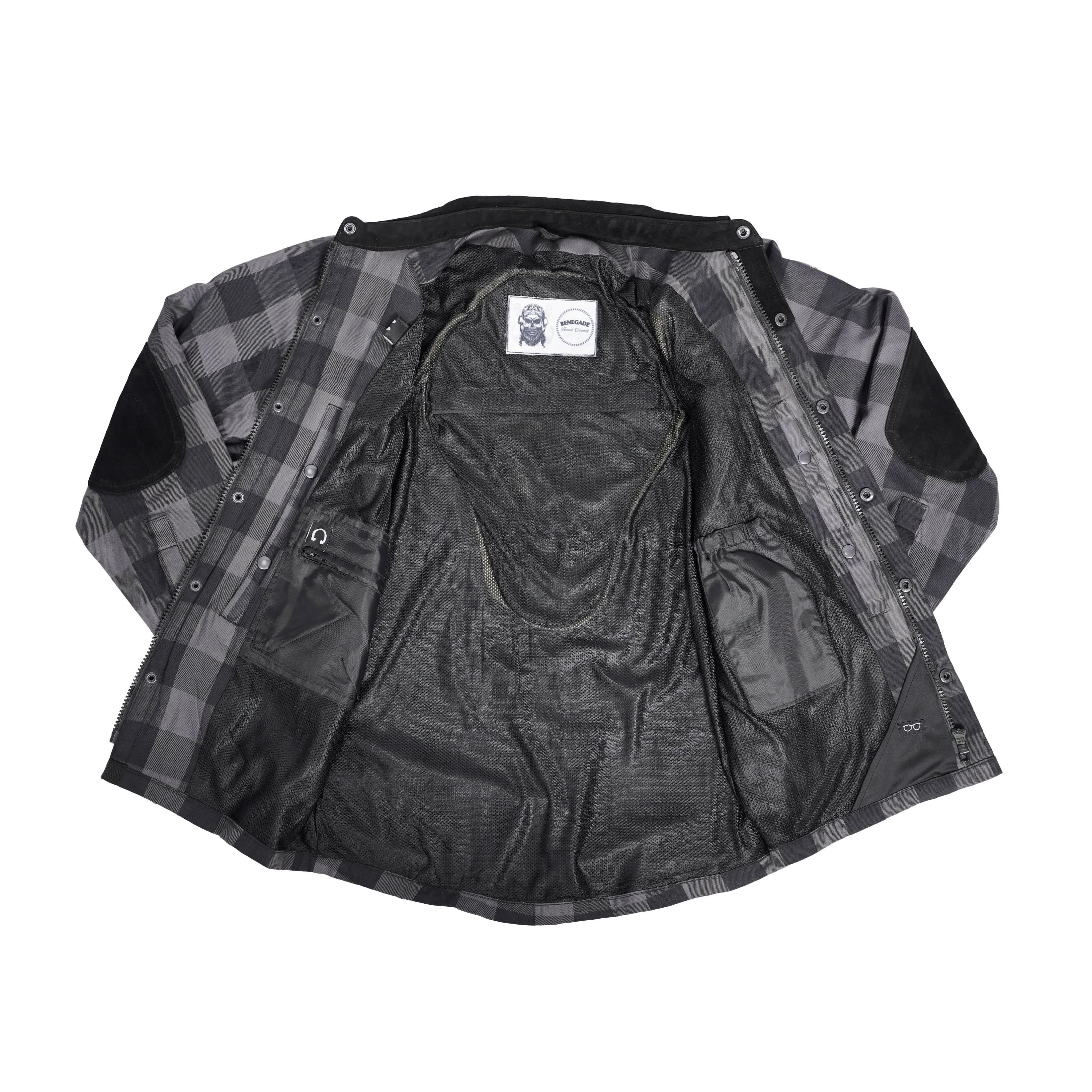 Grindstone Grey Men’s Flannel Shirt