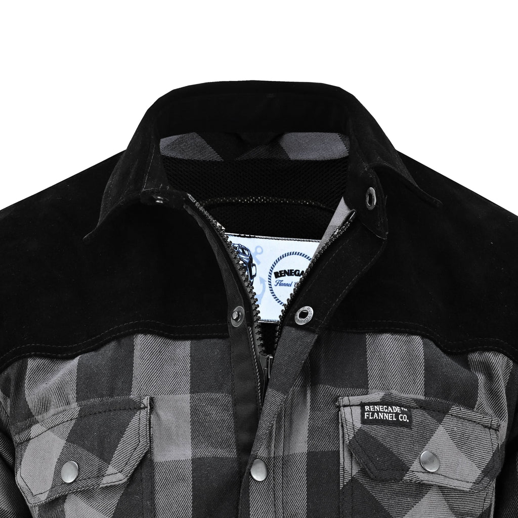 Grindstone Grey Men’s Flannel Shirt