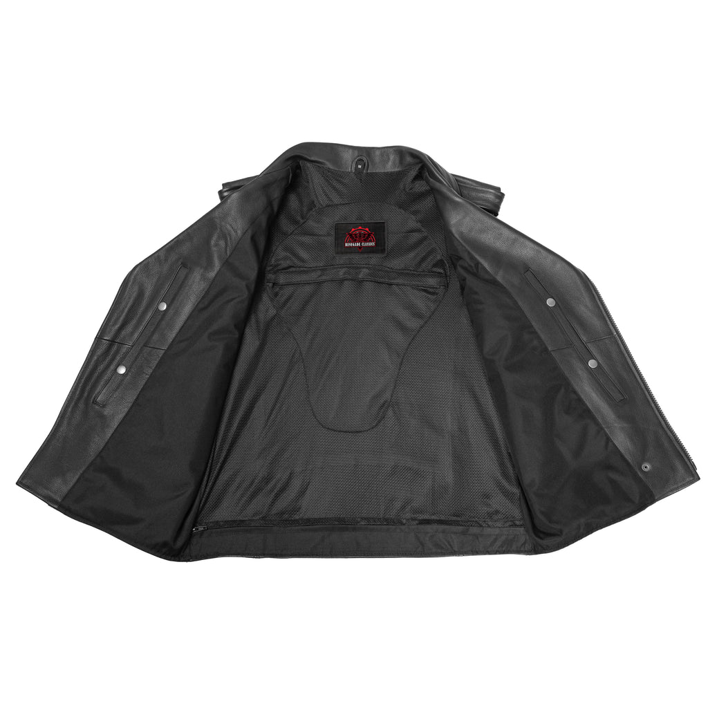 Cruze Motorcycle Leather Vest
