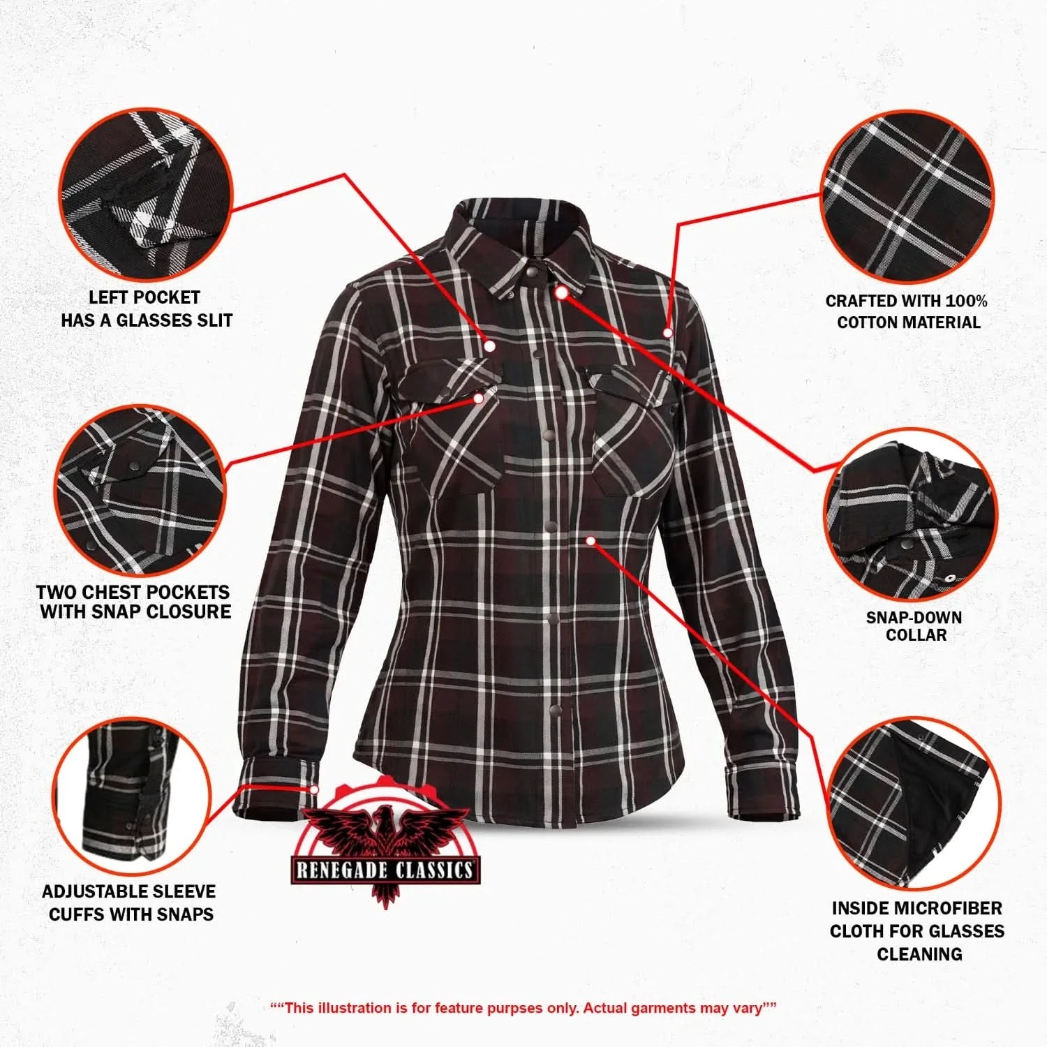 Emberwood Women’s Biker Shirt