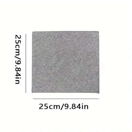 5/10/20PCS Kitchen Towels – Ultra-Fine Fiber Cleaning Cloth Set, Absorbent, Soft, and Stain-Removing Light Gray Towels