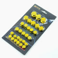 30pcs Motorcycle Screw Decoration Cover Plating Cap for Car Motor Scooters Electric Colored Nut Cover Motorcycle Accessories