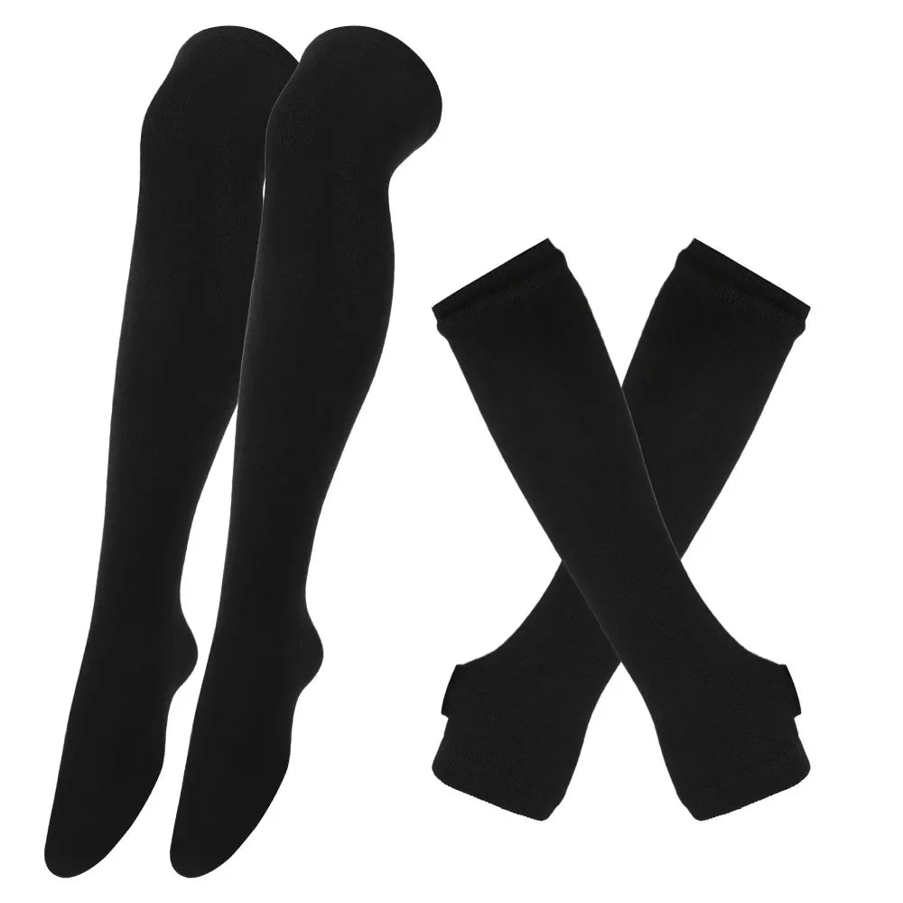 Midnight Veil Arm Warmers & Socks Set (Colors)