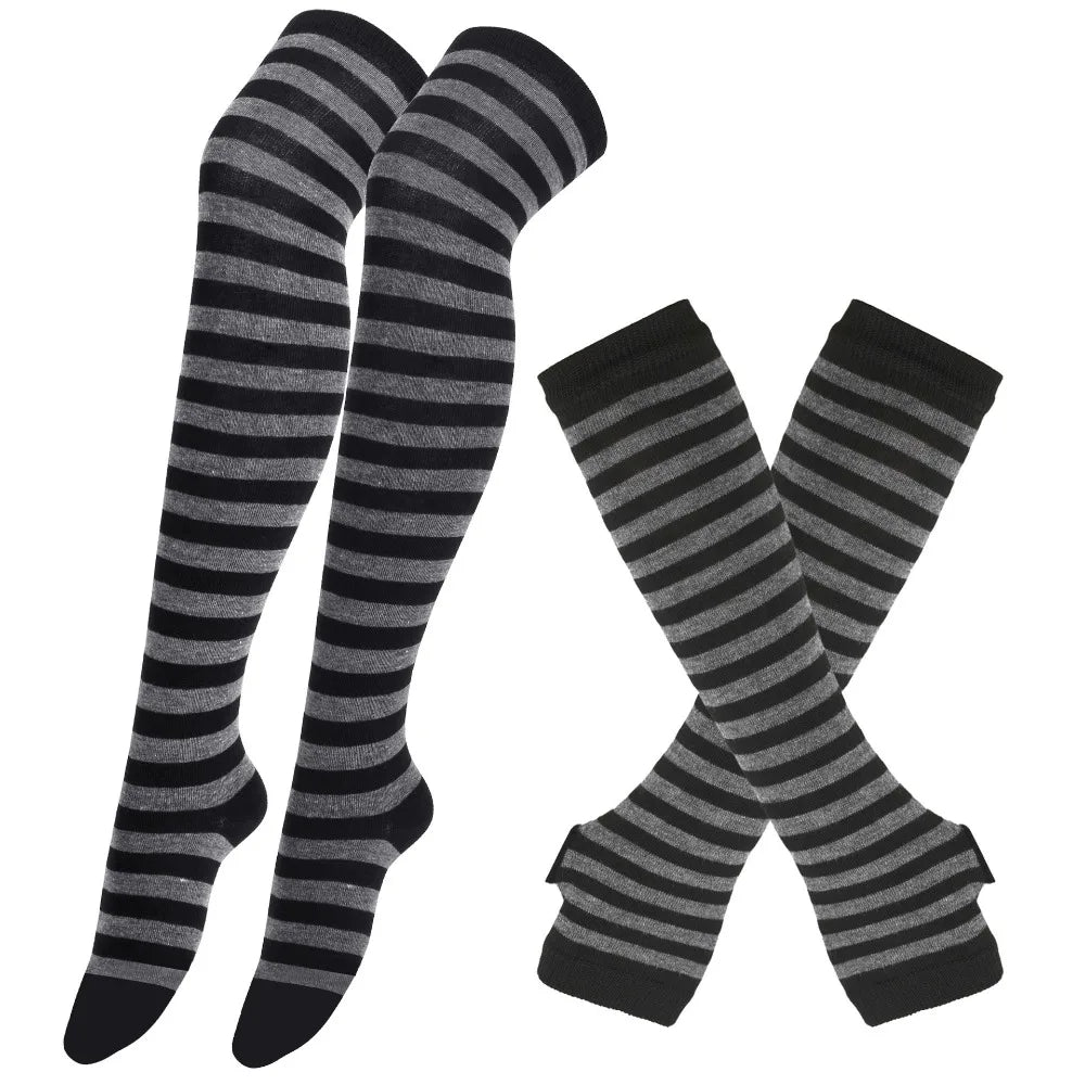 Midnight Veil Arm Warmers & Socks Set (Colors)