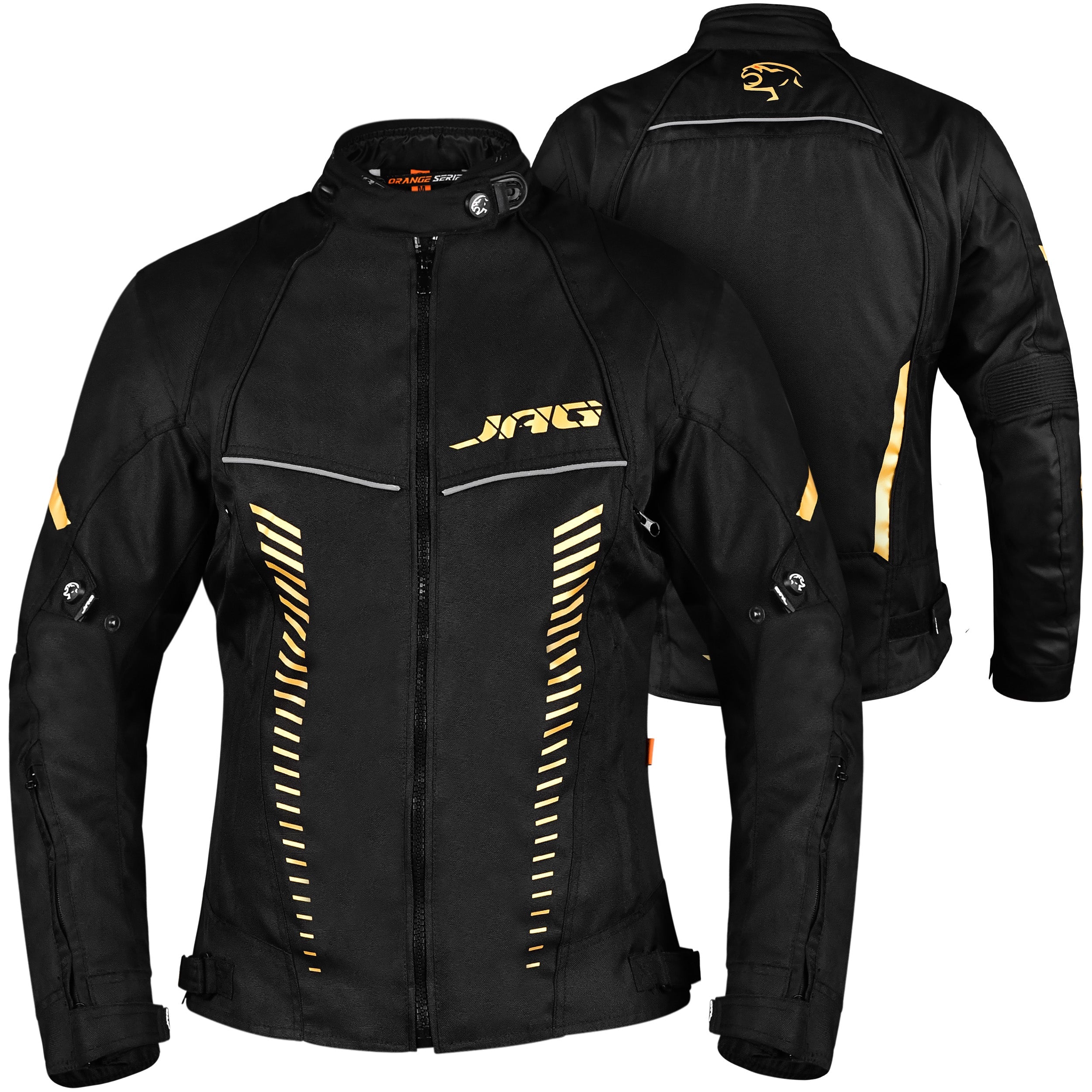 Diana Women's Touring Motorcycle Jacket (Black)