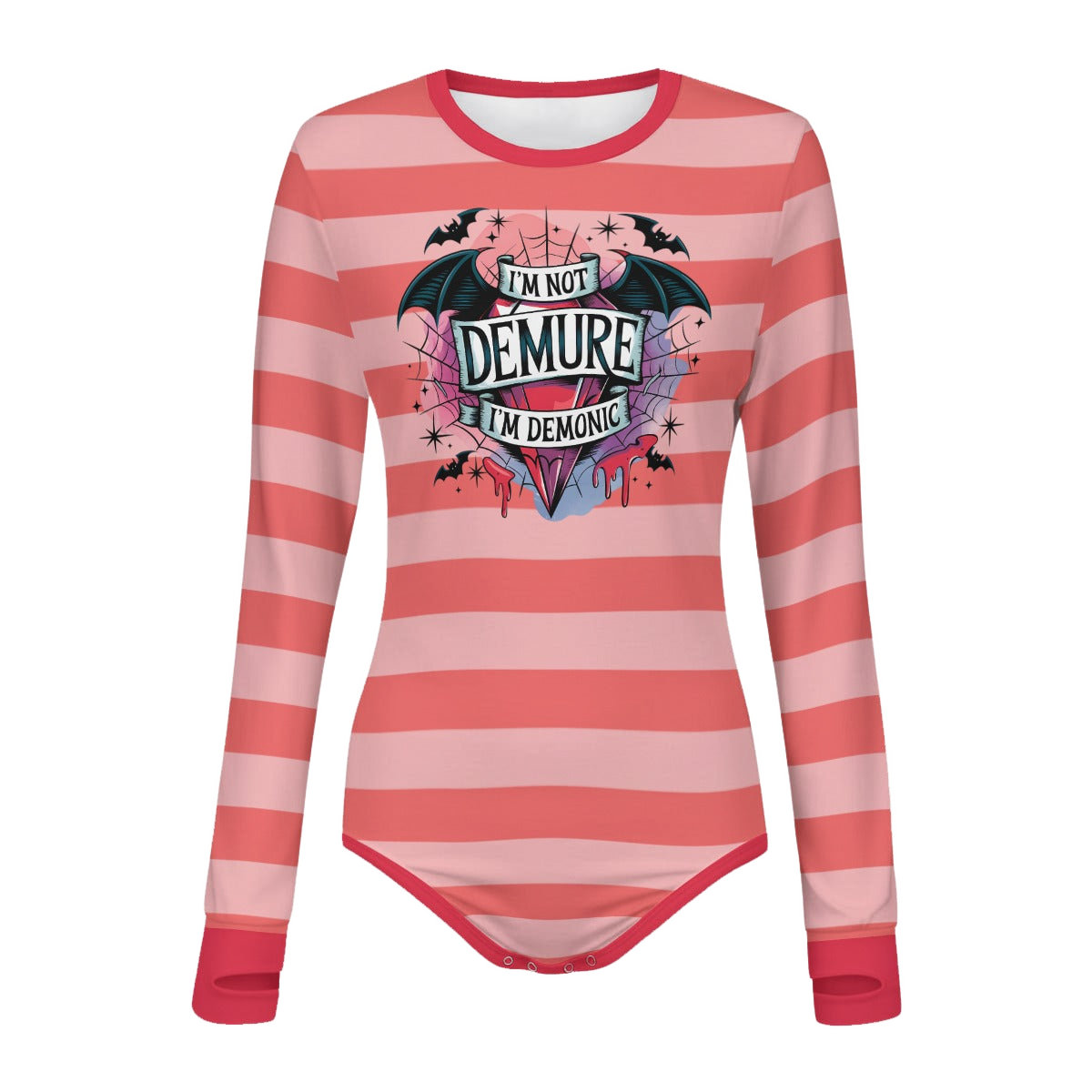 Not Demure Long Sleeve CuddleSuit