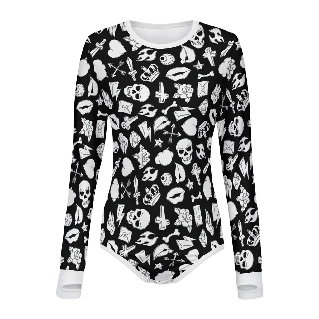 Dark Relics Long Sleeve CuddleSuit